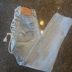 Samaria Leah reworked vintage Levi’s